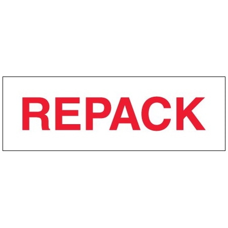 Tape Logic 2'' x 110 yds. - ''Repack'' Tape Logic Pre-Printed Carton Sealing Tape, 36PK BUY00021290